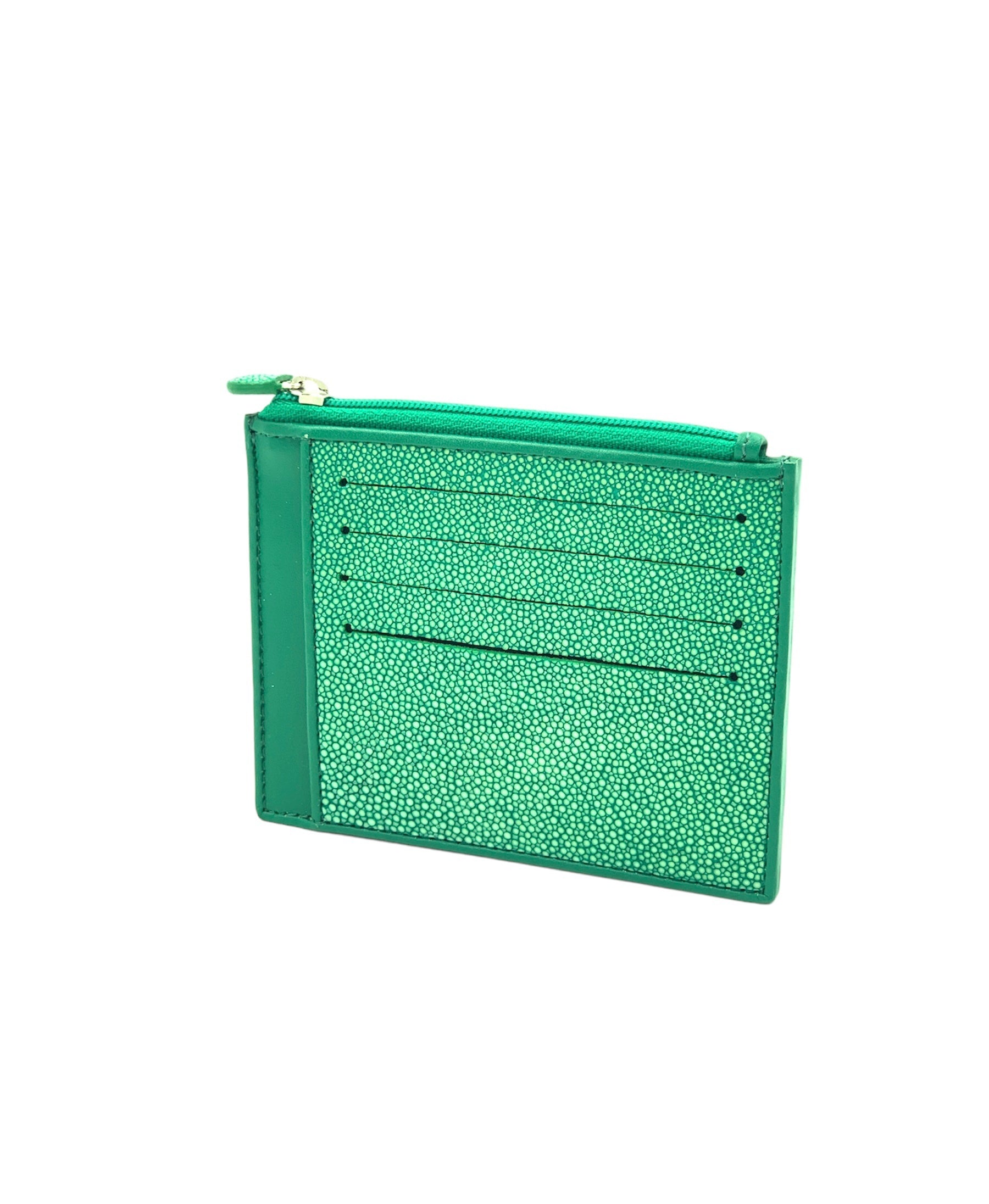 Large Zipped Lupin Card Holder